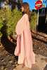 Manoush Bubble Dress - Rose - Thumbnail 6