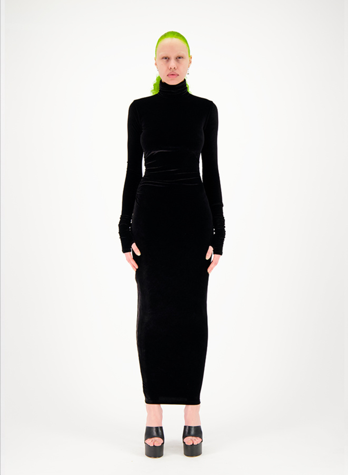 chinese dress ladies Amazon.com: JOAU Women's Fall Winter Turtleneck Long Sleeve Slim Fit  Bodycon Maxi Dresses Cocktail Party Ruched Slit Back Velvet Dress Black :  Clothing, Shoes & Jewelry main image 0