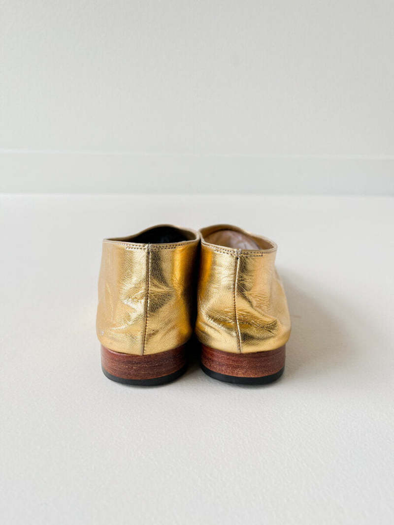 MARTINIANO GLOVE FLAT - GOLD | Garmentory