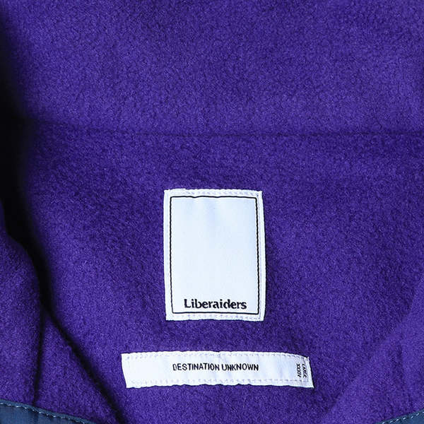 Liberaiders Fleece Utility Anorak jacket - Purple | Garmentory Liberaiders Fleece Utility Anorak jacket - Purple | Garmentory