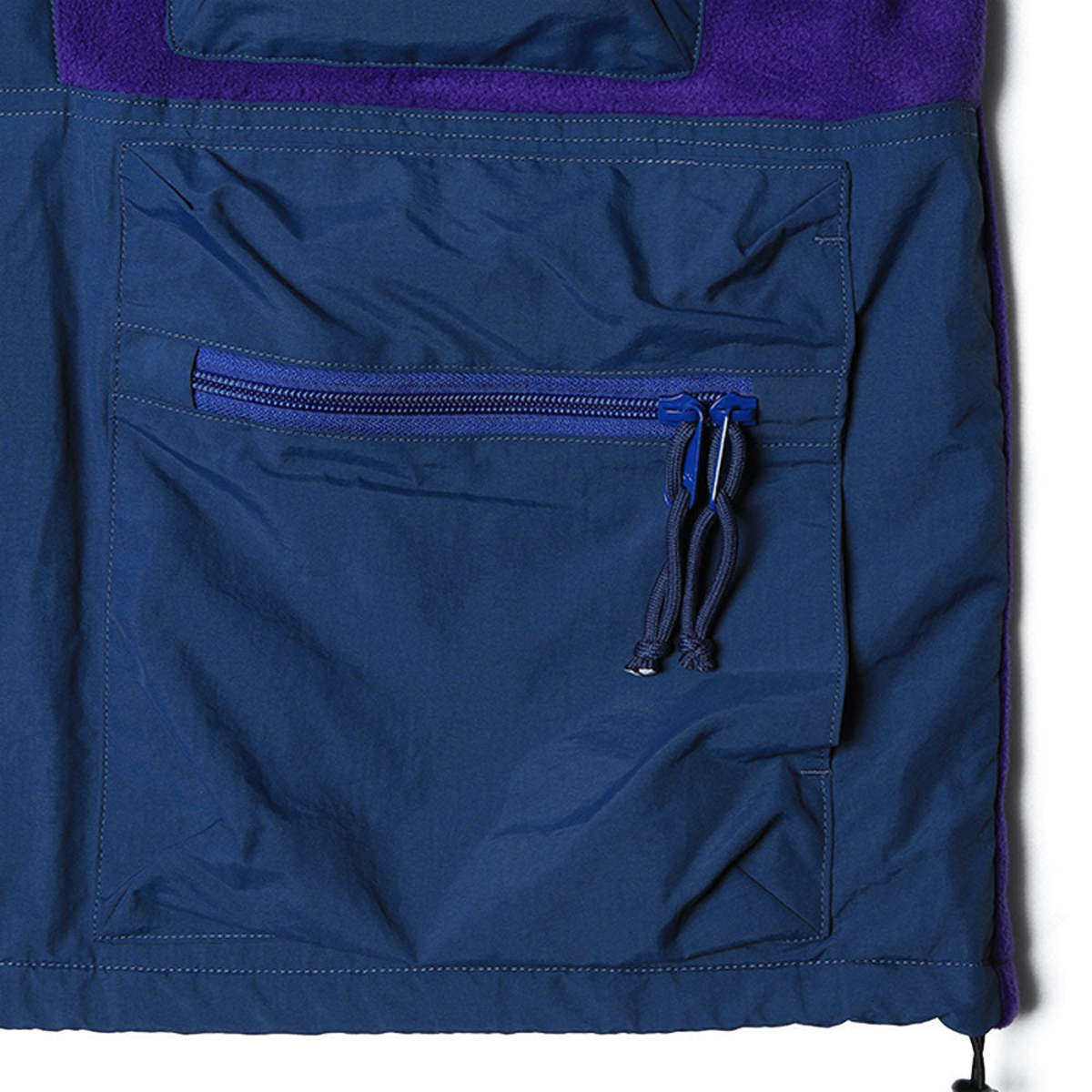 Liberaiders Fleece Utility Anorak jacket - Purple | Garmentory Liberaiders Fleece Utility Anorak jacket - Purple | Garmentory