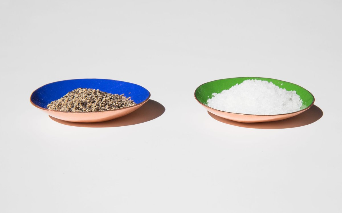 A Question of Eagles Mini Enameled Copper Bowl - Image 6 of 11