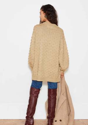 Misha & Puff Popcorn Principle Sweater - Alabaster | Garmentory