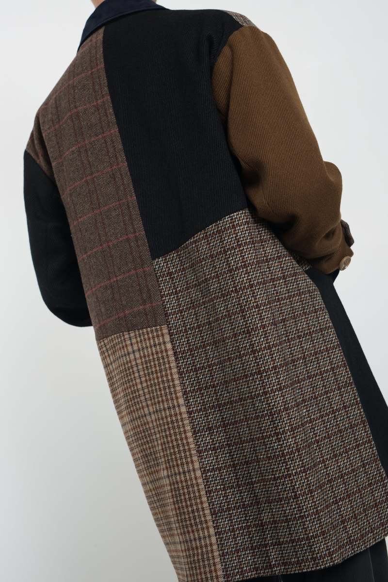 Patchwork Mac General Admission Patchwork Mac Coat - Multi | Garmentory