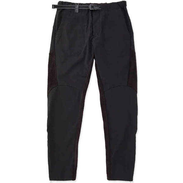 and wander Fleece Base Pants Black Garmentory