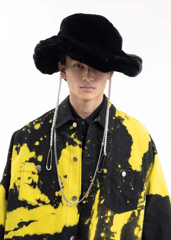 KIDILL✕CA4LA Big Fur Hat ファーハット Kidill X Ca4la Big Fur Hat - Black | Garmentory