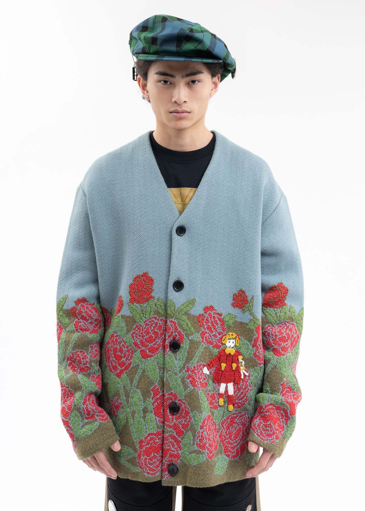Kidill Rose Garden Knit Cardigan - KIDILL rurumu: Collaboration 