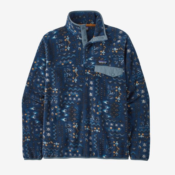 Patagonia Mens Wandering Woods Lightweight Synchilla Snap T Fleece