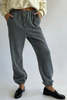 Donni. Eco Fleece Button Sweatpant - Cocoa - Thumbnail 2