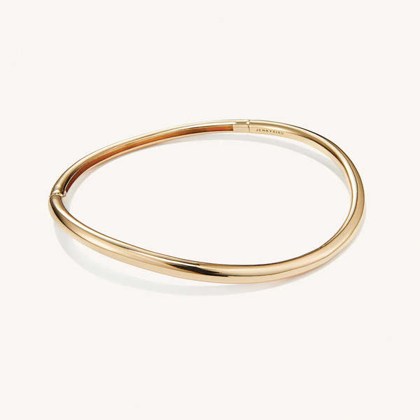 Jenny Bird Sundra Collar in High Polish Gold