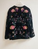 Black Velvet Embroidered Jacket - Thumbnail 4