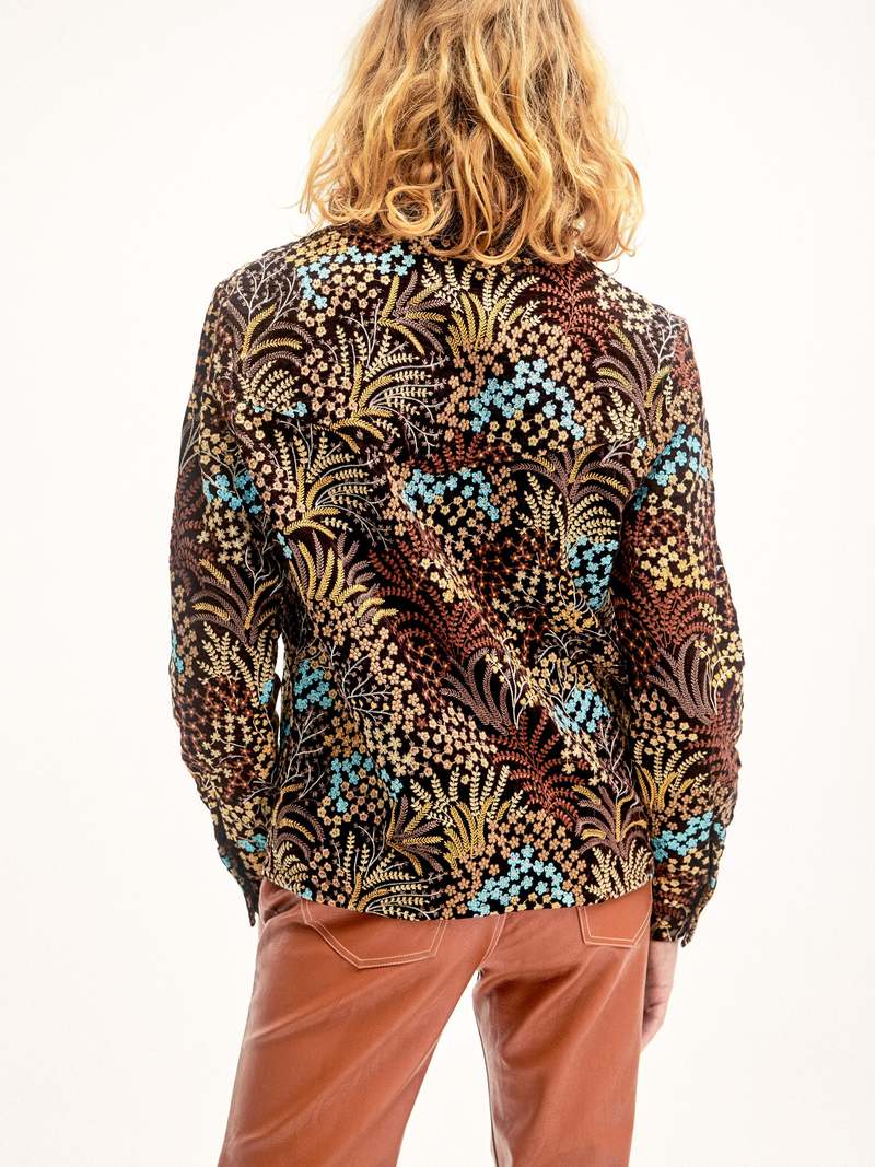 Séfr Halva Overshirt - Autumn Flower | Garmentory