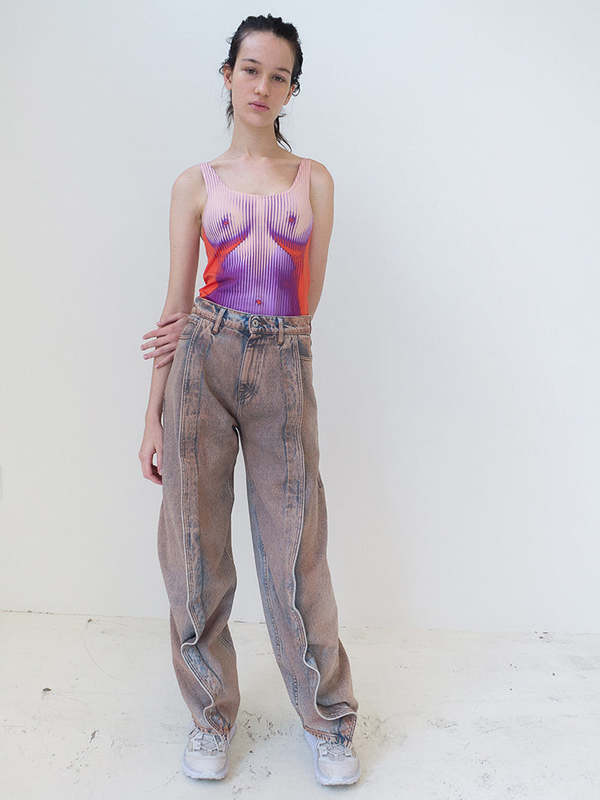 Jean-Paul Gaultier x Y/Project Body Morph Tank Top | Garmentory