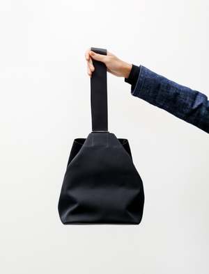 Studio Nicholson Slide Canvas Bag - Black | Garmentory