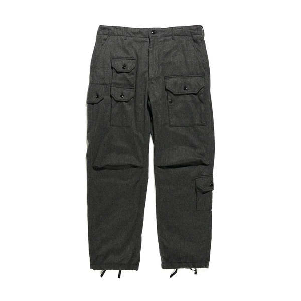 Engineered Garments Wool Cotton Flannel Flight Pant - Grey