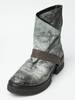 [Pre-Loved] Carol Christian Poell M Leather Wrap Strap Boots - Gray Dyed - Thumbnail 5