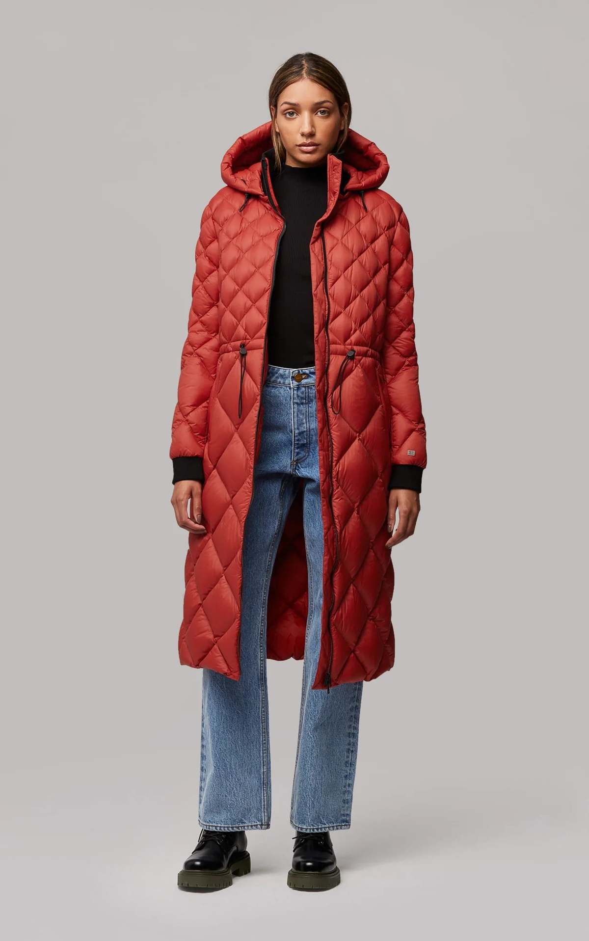 Soia & Kyo Aime Light Weight Down Puffer Coat - Spice - Image 2 of 8