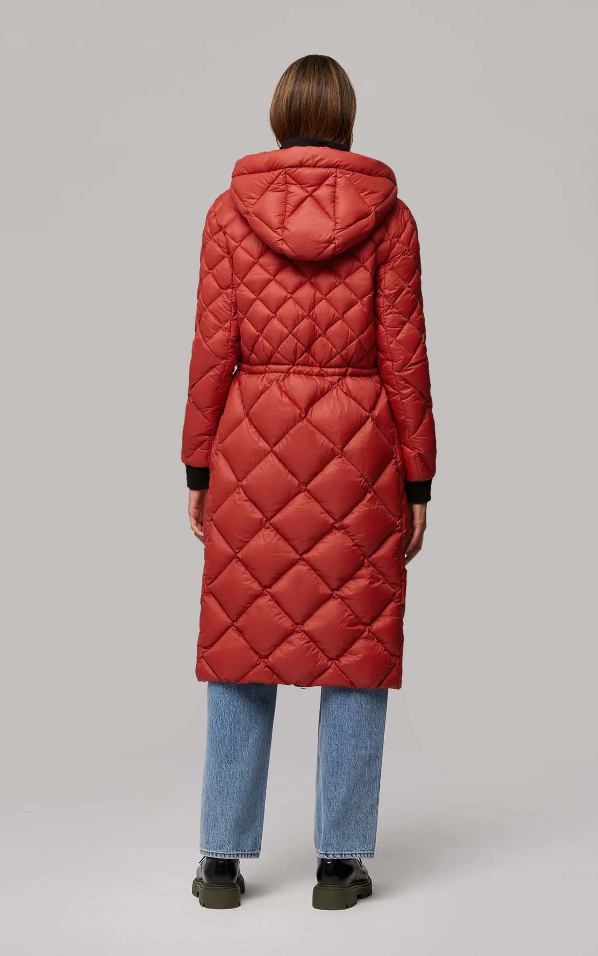 Soia & Kyo Aime Light Weight Down Puffer Coat - Spice - Image 7 of 8