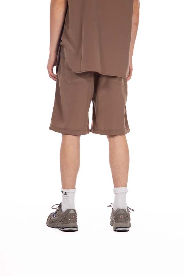 Needles Basketball Shorts - Camel | Garmentory