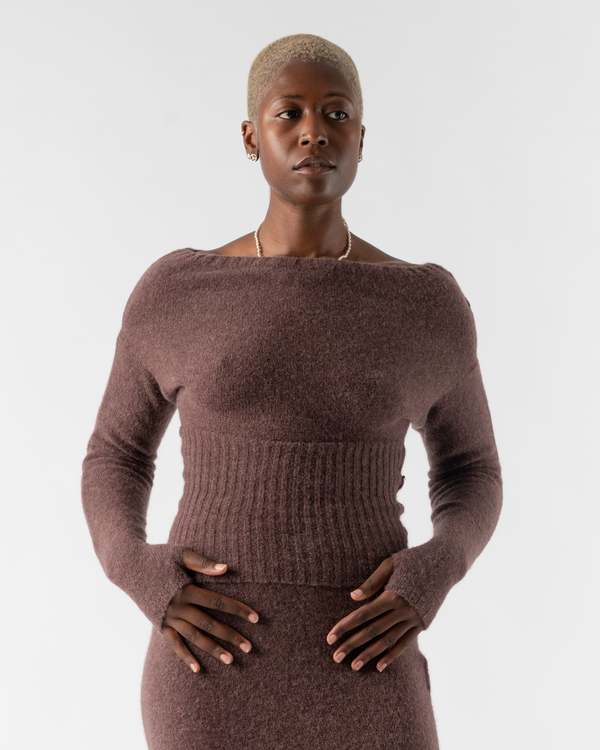 Paloma Wool Margarita2 Way Sweater - Caoba | Garmentory
