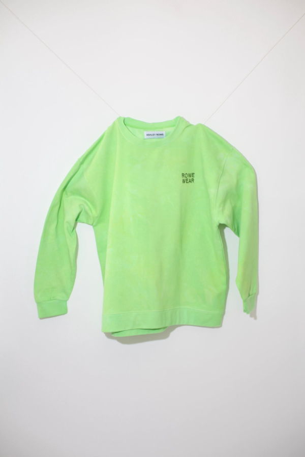 UNISEX Ashley Rowe Wear Sweatshirt - Neon Green