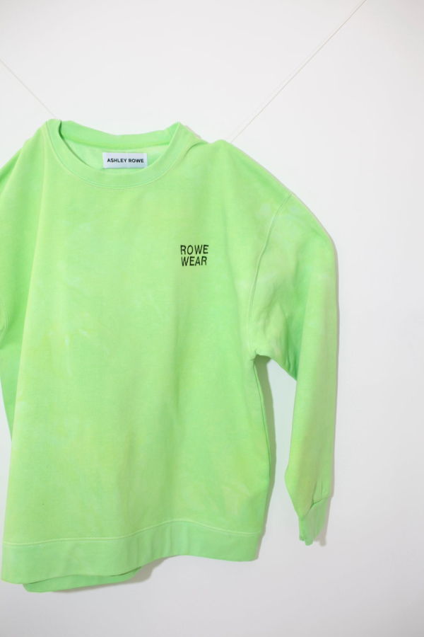 UNISEX Ashley Rowe Wear Sweatshirt - Neon Green