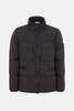 Stone Island Crinkle Reps Down Jacket - Black - Thumbnail 1