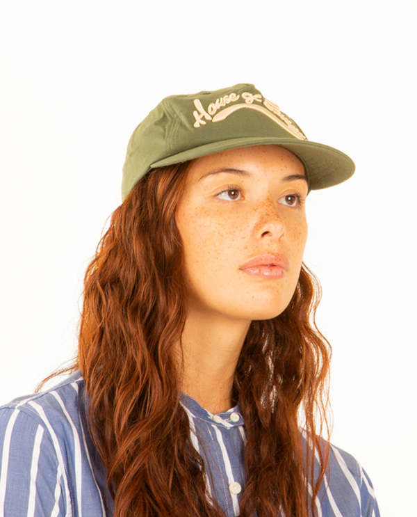 【HOUSE OF SUNNY】COLOUR THEORY RECYCLED COTTON BALL CAP House of Sunny Colour Theory Cap - Forest | Garmentory