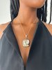 Vintage Drip Necklace - Silver - Thumbnail 1