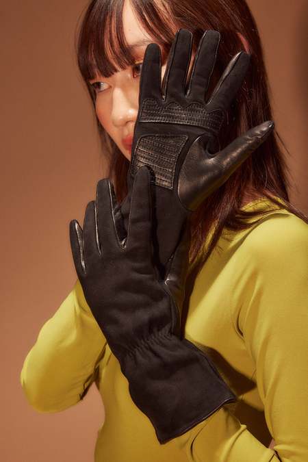 Clyde SUEDE MOTO GLOVES