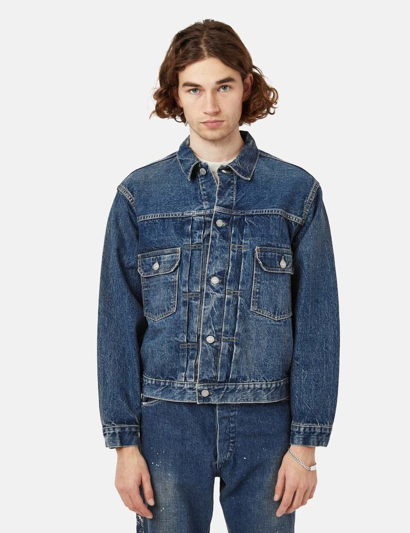 orSlow TYPE2 1950’s DENIM JACKET タイプ2 orSlow - 1950's Type 2 Denim Jacket - Two Year Wash