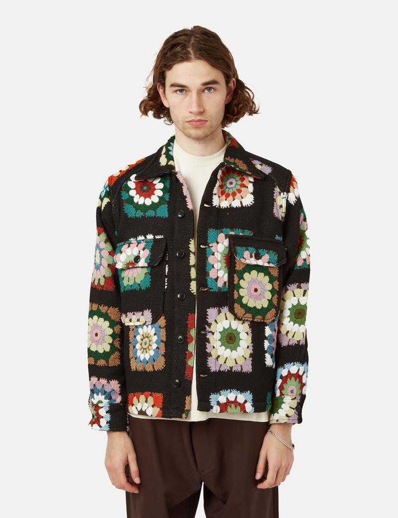 SUNFLOWER FLORA CPO SHIRT モーガン蔵人着 Sunflower Flora CPO Shirt – BY.EVERYONE