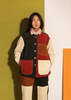L.F.Markey Puff Sleeve Chore Coat - Patchwork Cord - Thumbnail 1