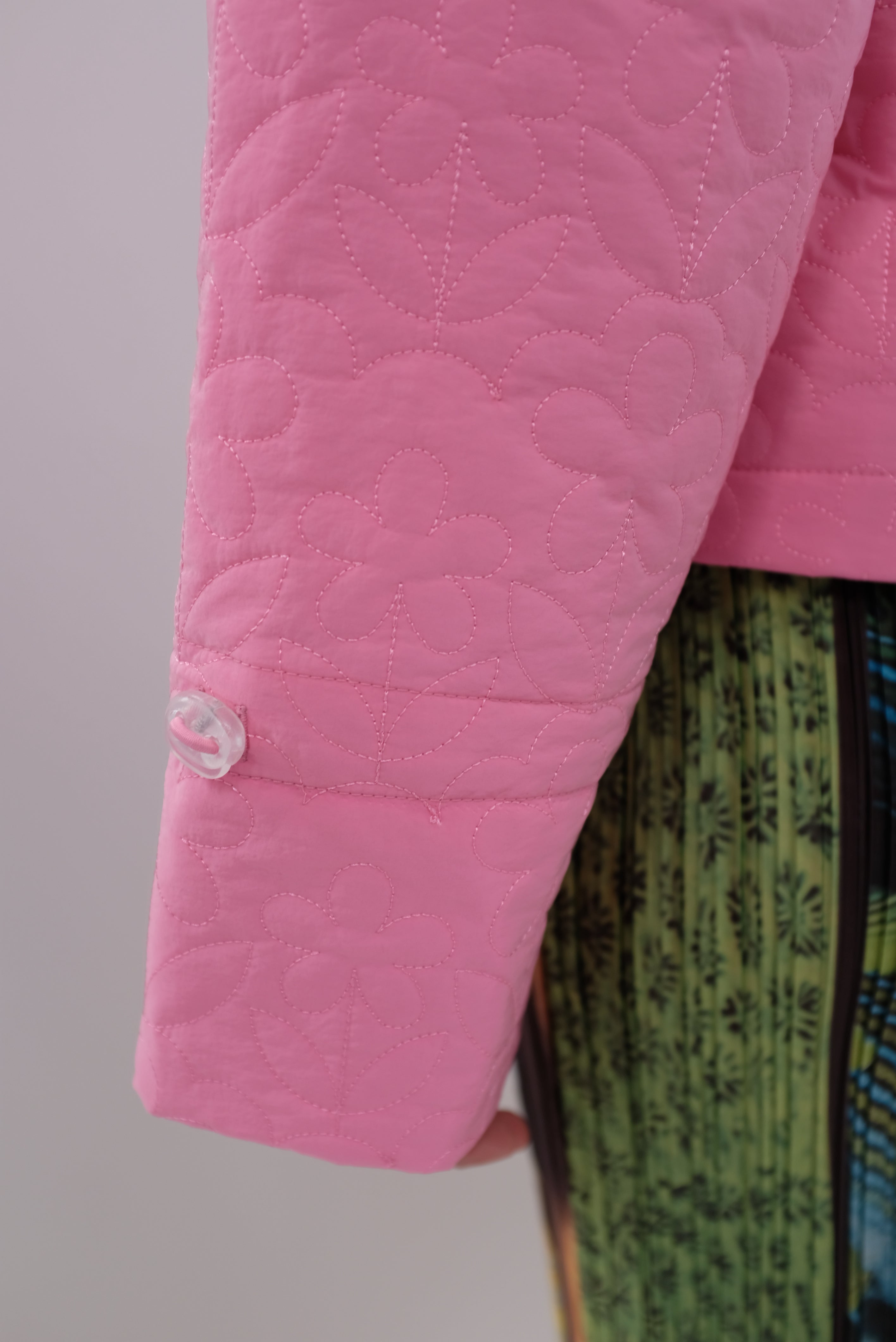 Tach Clothing Kika Floral Quilted Jacket Pink Garmentory