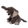Kids Moulin Roty Tout Autour Du Monde Elephant Soft Toy - Gray - Thumbnail 1