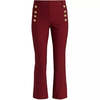 Derek Lam Robertson Flare Trouser - Merlot - Thumbnail 1