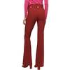 Derek Lam Robertson Flare Trouser - Merlot - Thumbnail 4