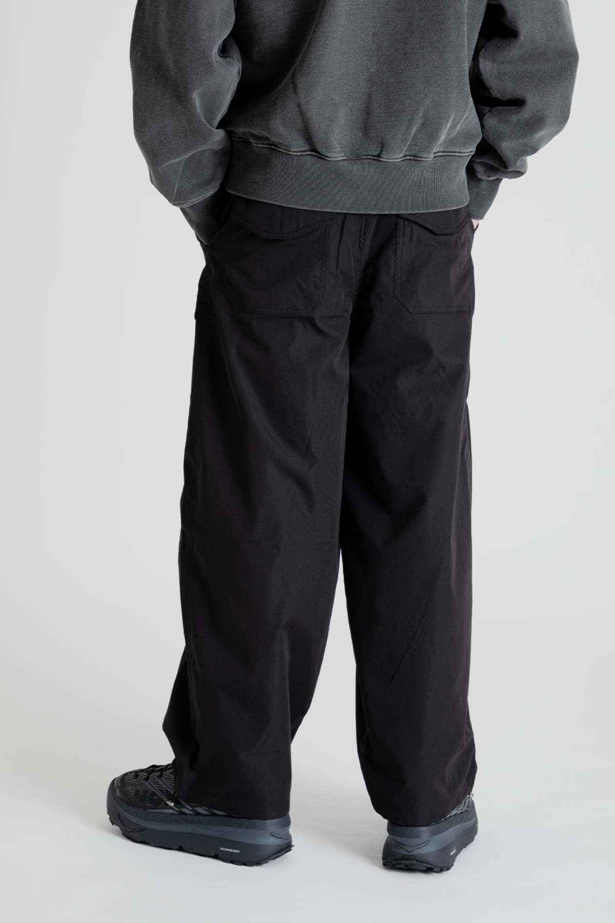 【SATIIIZ】Hosen pintuck balloon string pants Dick Balloon Pintuck Training Pants - satiiiz