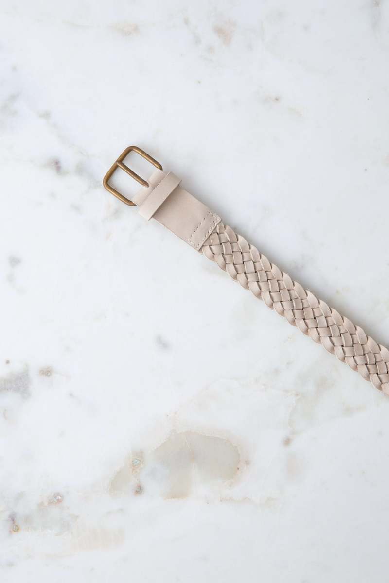 Lauren Manoogian Braided Belt - Putty | Garmentory display picture 3