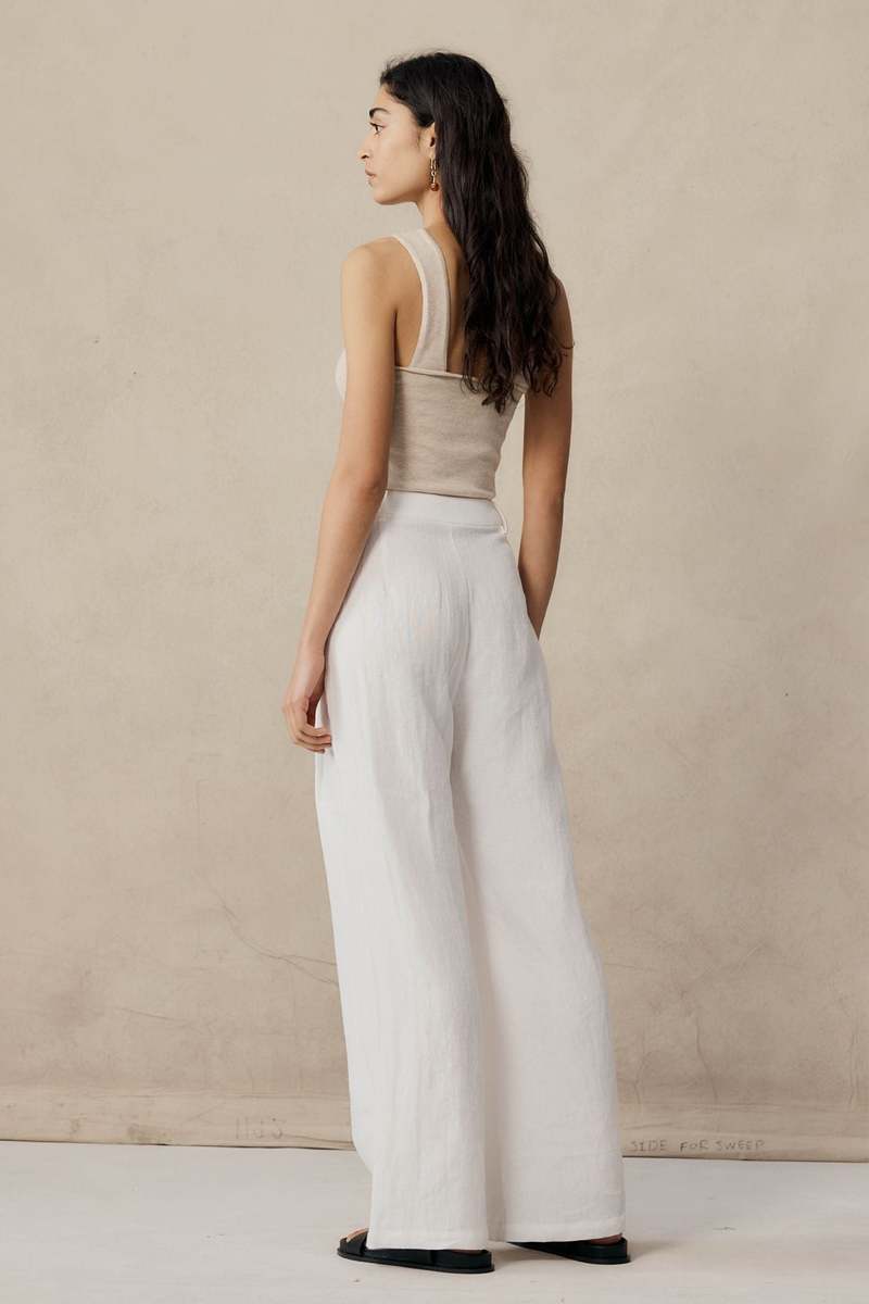 MARLE Willow Pant - White