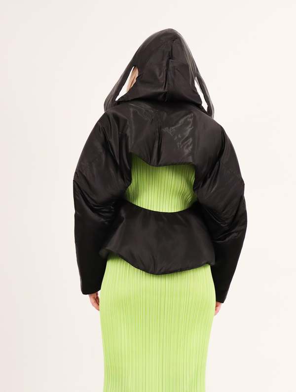 Issey Miyake Polymorph Coat - Black | Garmentory