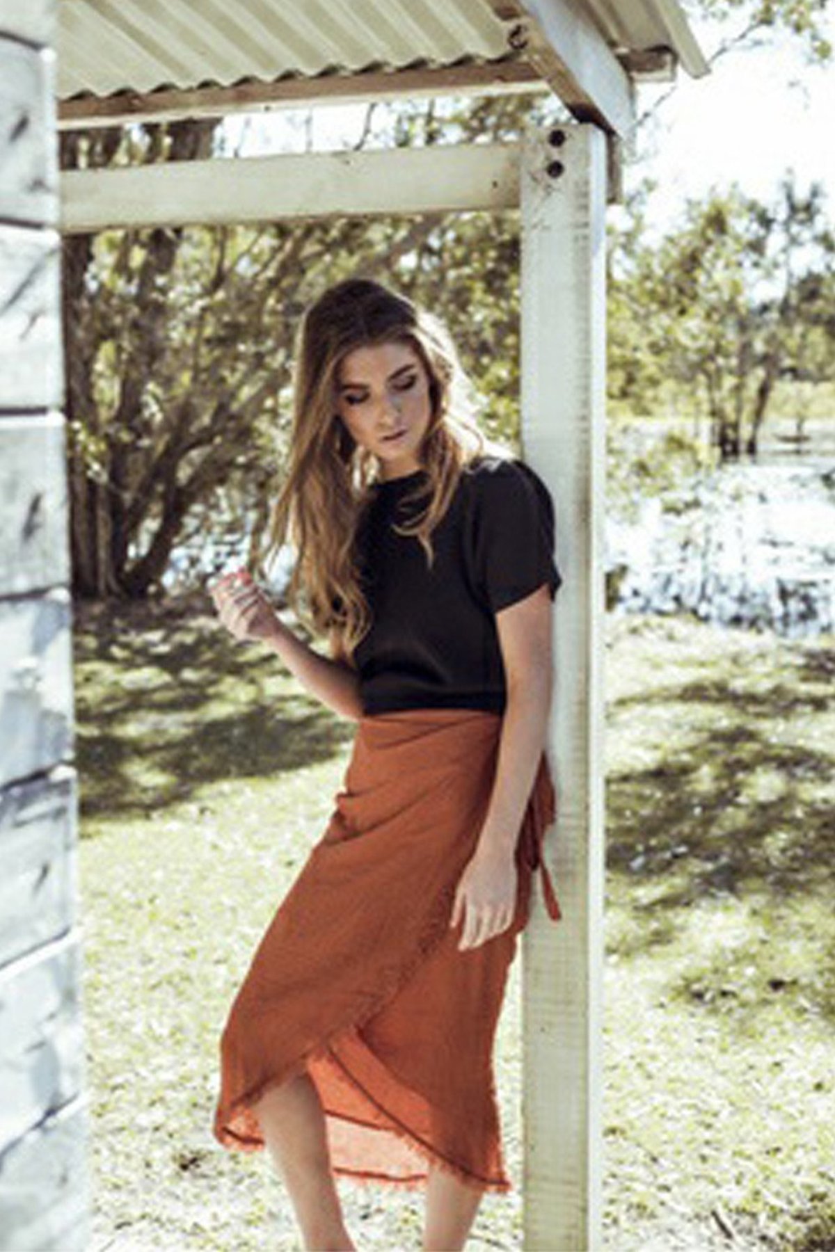 Rue Stiic Venice Wrap Skirt - Image 2 of 4