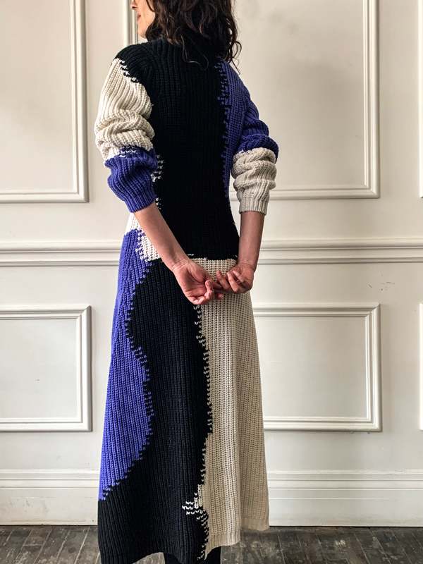 CHRISTIAN WIJNANTS Intarsia Dress - Anemone