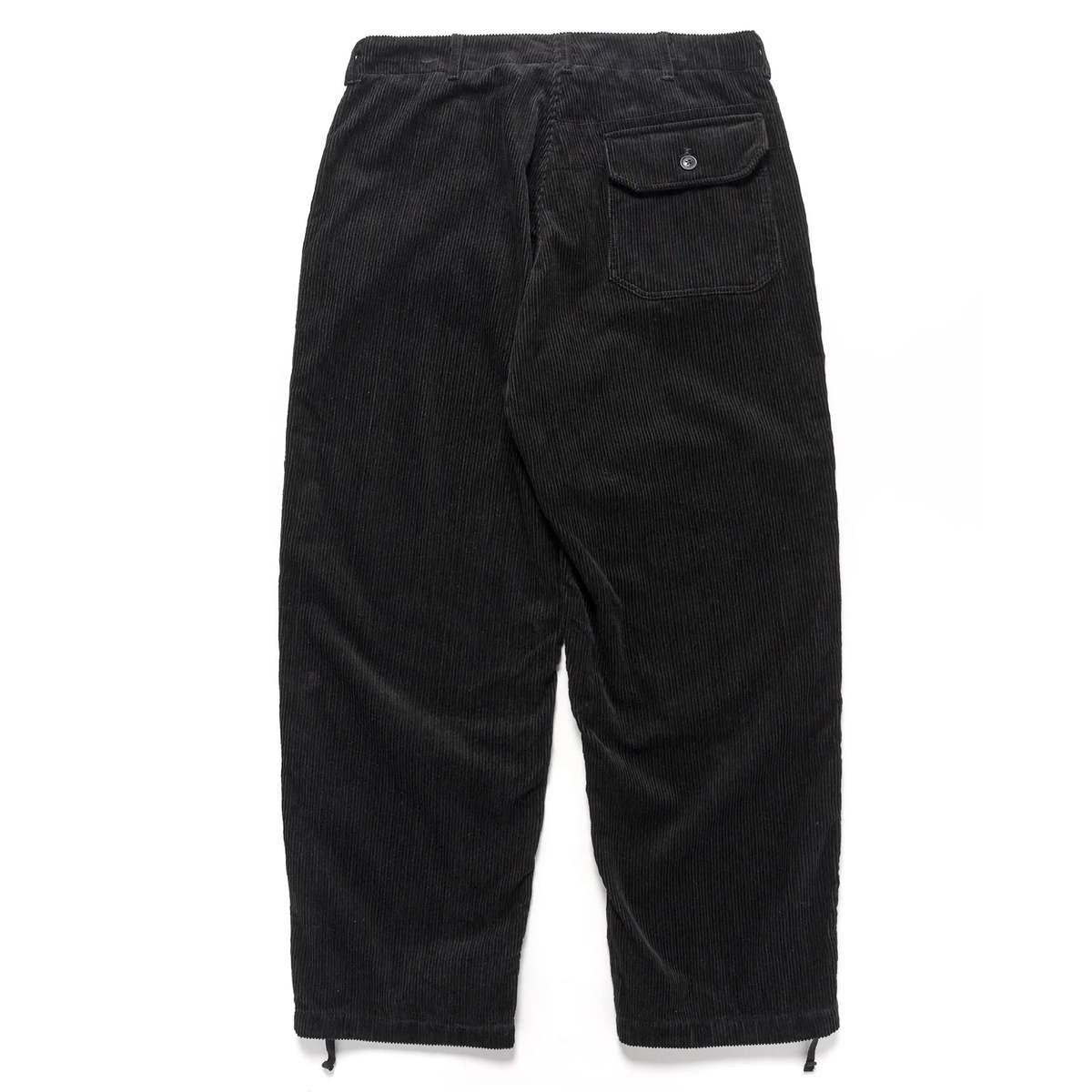 Engineered Garments Cotton 8W Corduroy Deck Pant - Black | Garmentory