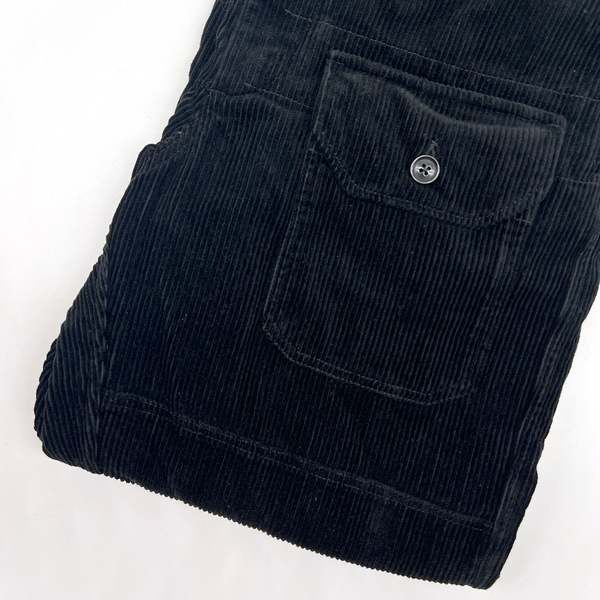 Engineered Garments Cotton 8W Corduroy Deck Pant - Black | Garmentory