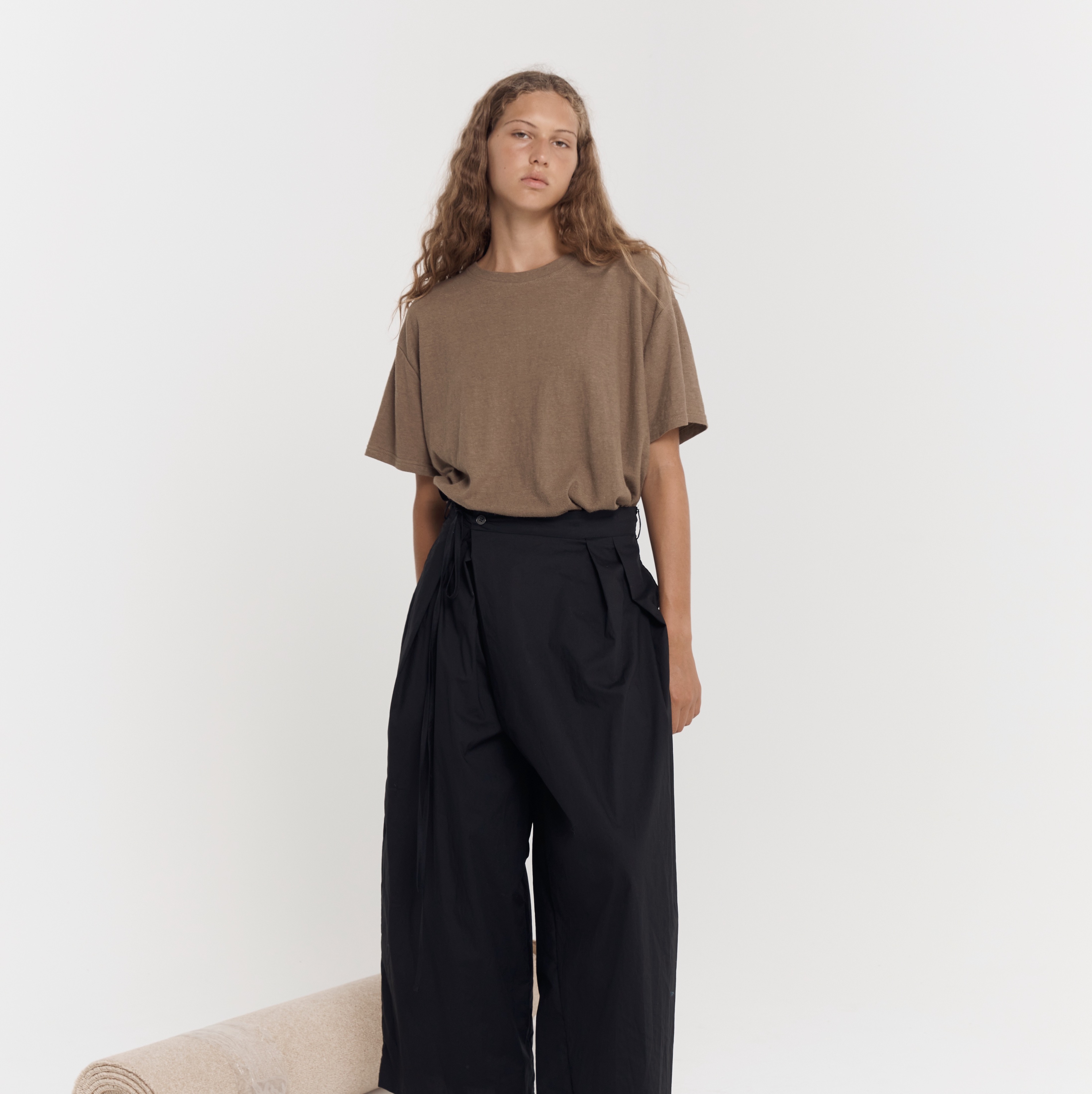 【新品】S'YTE SLUB WASHER COTTON WRAP PANTS Joan Wrap Pants – Peixoto Wear