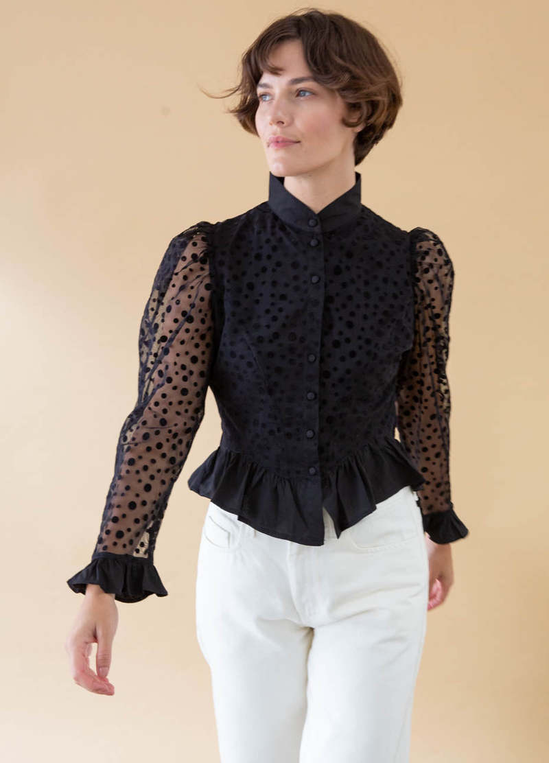 EDIT. FOR LULU （BATSHEVA） GRACE BLOUSE BATSHEVA/バットシェバ】pre GRACE BLOUSE（シャツ／ブラウス