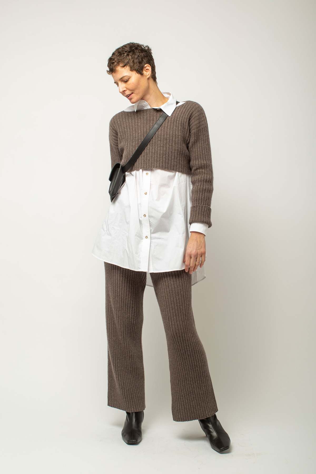 Baserange Macau Longsleeve - Brown | Garmentory