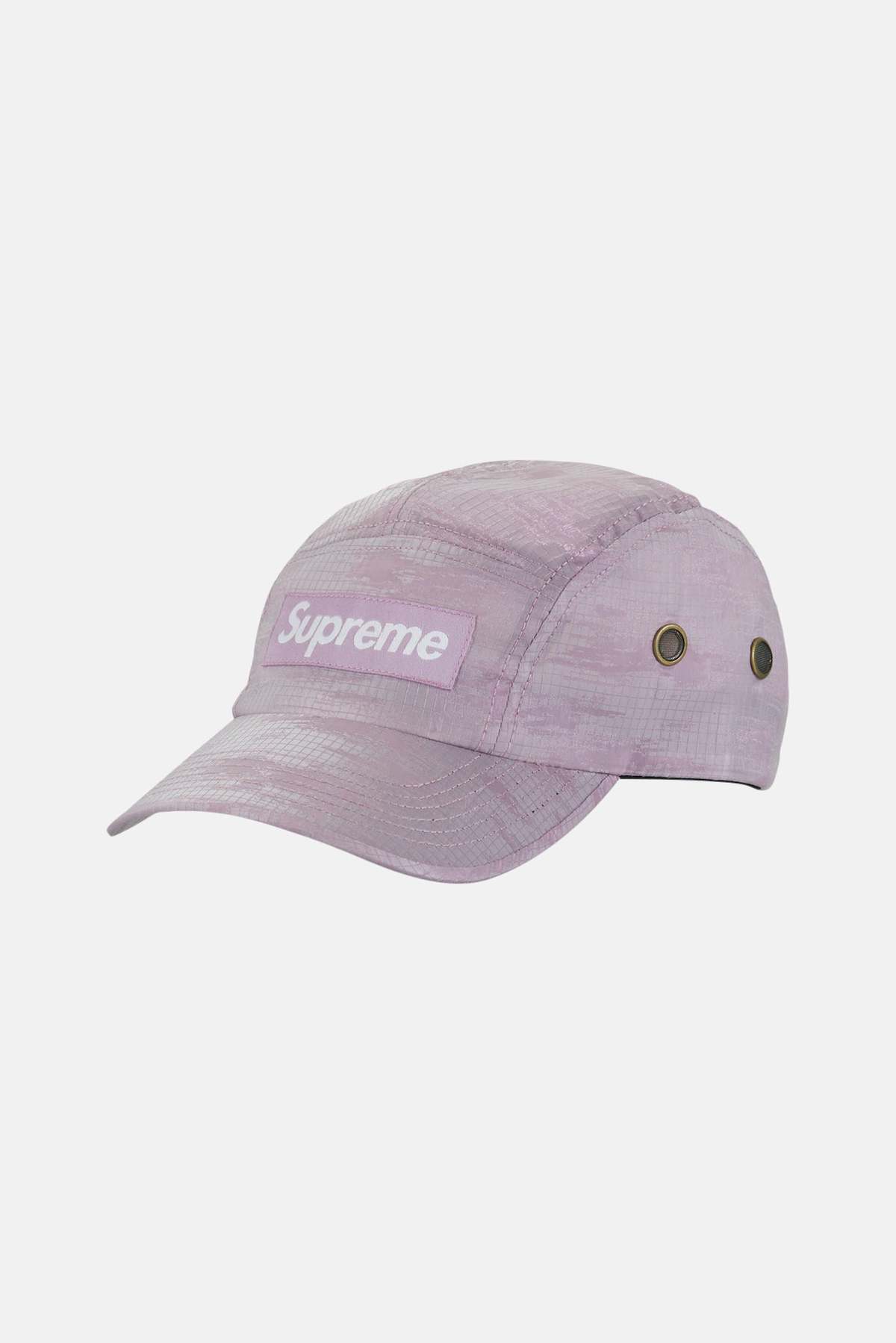 Supreme Broken Camo Camp Cap - Purple | Garmentory display picture 3