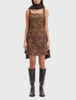 Samsoe Samsoe Casja Mini Dress - Tiger - Thumbnail 1
